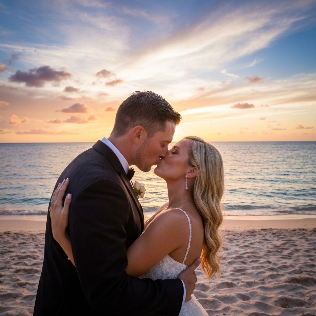 Couple at sunset